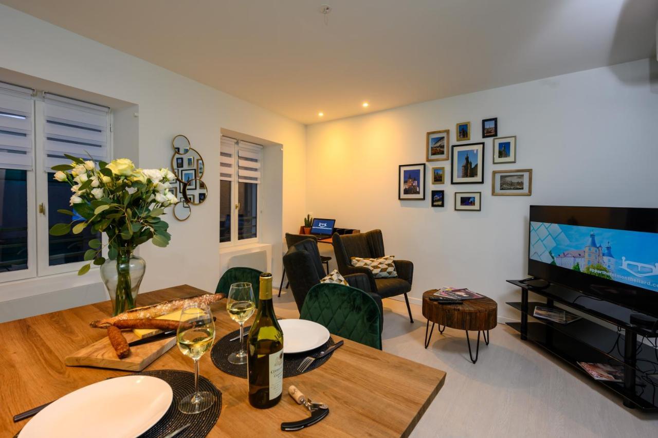 Cozy F2 40M2 Appartement Climatise Chateau Montbéliard Zewnętrze zdjęcie